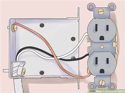 how to ground an outlet to a metal box|replacing outlets with grounded.